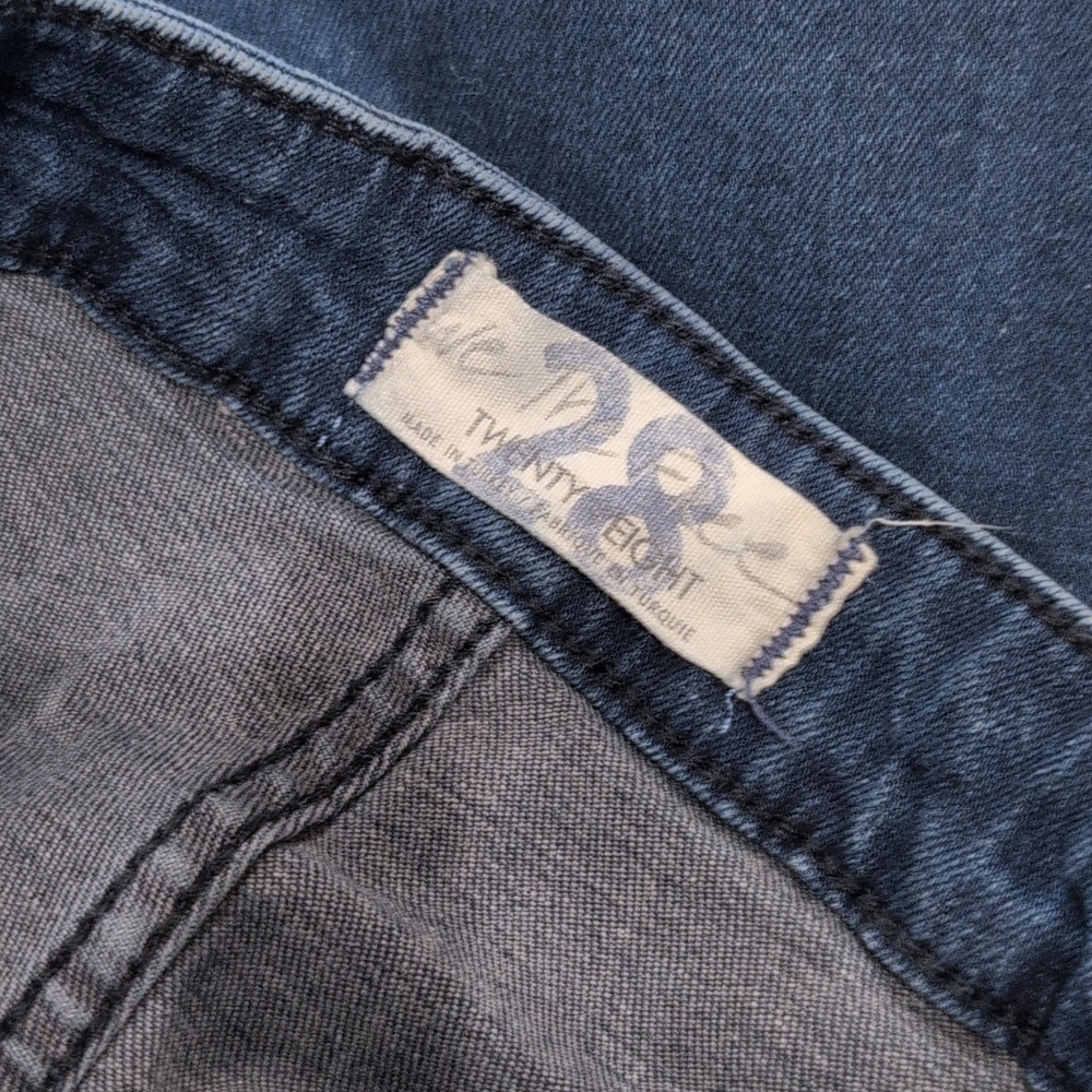 FREE PEOPLE wide leg flare jeans size 28 - Picture 3 of 5